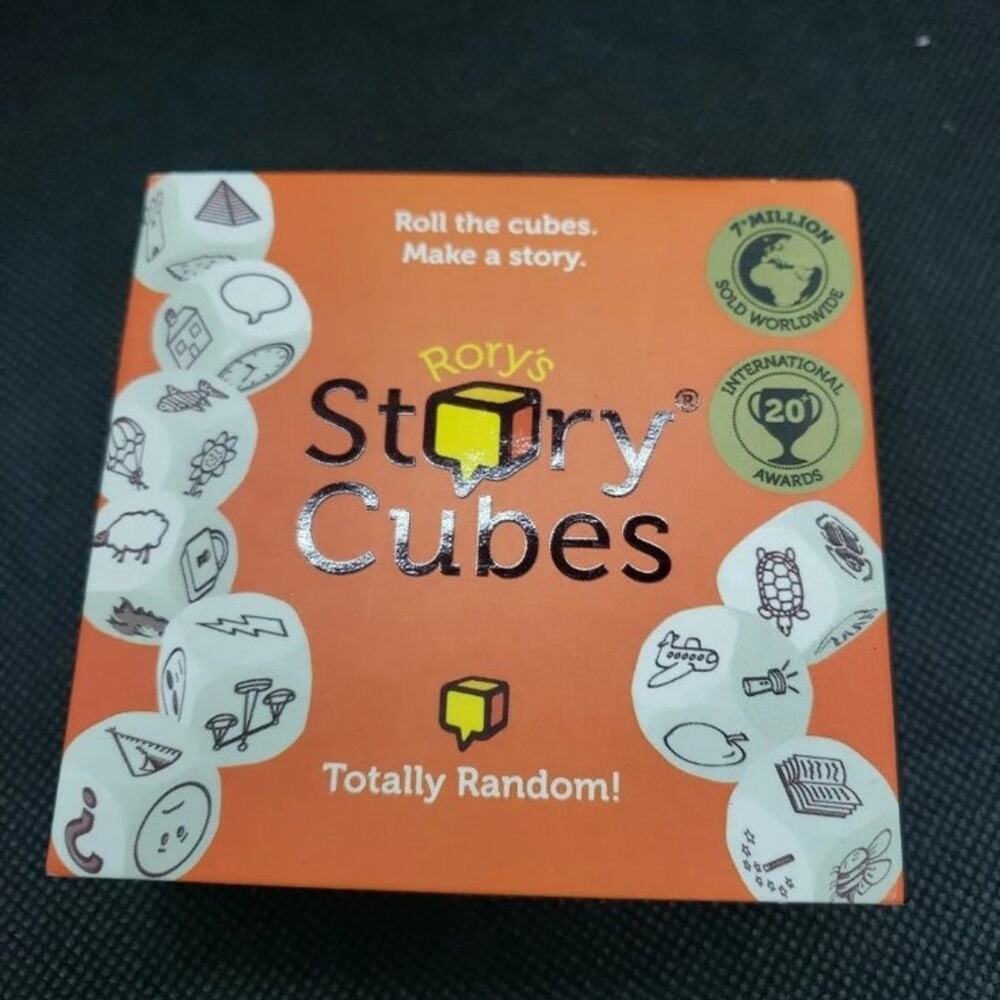 Rory's Story Cubes (( Roll the Cubes.  Make a story))